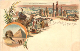 Souvenir Du Caire - Litho - Cairo