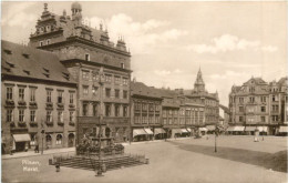 Pilsen - Markt - Böhmen Und Mähren