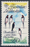 Liechtenstein 1986 Mi 893 YT 834 SG 892 ** Hirundo Rustica : Rauchschwalbe / Barn Swallow / Boerenzwaluw - Pájaros Cantores (Passeri)