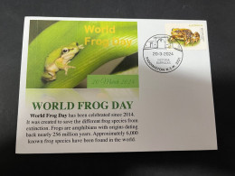 20-3-2024 (3 Y 32) World Frog Day / Journées Des Grenouille (today 20-3-2024) - Ranas