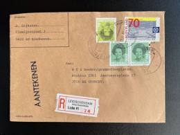 NETHERLANDS 1984 REGISTERED LETTER LEIDSCHENDAM TO UTRECHT 19-06-1984 NEDERLAND AANGETEKEND - Briefe U. Dokumente