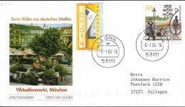 2004 Deuschland Germany  Mi. 2379 FDC Viktualienmarkt, München - 2001-2010