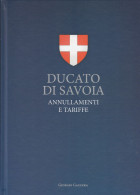 Ducato Di Savoia Annullamenti E Tariffe - Stempel