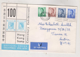 HONG KONG 1963 Nice Airmail Cover To Austria - Covers & Documents