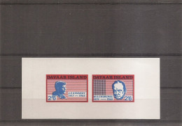 Kennedy - Churchill ( BF Privé XXX -MNH - De Davaar Island De 1963 ) - Kennedy (John F.)