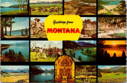 20-3-2024 (3 Y 33) USA - Montana Greetings - Autres & Non Classés