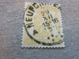 Belgique - Armoirie - Lion - 25c. - Jaune Pâle - Oblitéré - Année 1942 - - Used Stamps