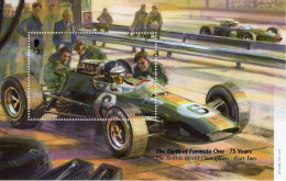 Jersey - The Birth Of Formula 1 -  British World Champions - Jim Clark (Lotus 43) -  1v Sheet Neuf/Mint/MNH - Auto's