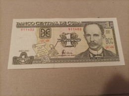 Billete De Cuba De 1 Peso, Año 2003, Conmemorativo 150 Aniversario, AUNC - Cuba