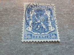 Belgique - Armoirie - Lion - 50c. - Bleu - Oblitéré - Année 1940 - - Gebruikt