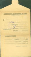 Guerre 40 Carte Lettre Prisonnier Allemand Dépôt 44 Douai Nord Cachet Du Camp 16 Juin 1947 - Guerra Del 1939-45