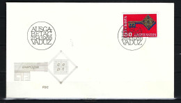 LIECHTENSTEIN FDC Mit Europamarke 1968 - Siehe Bild - FDC