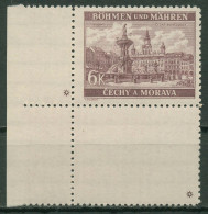 Böhmen & Mähren 1940 Budweis Mit Leerfeld Unten 58 LS-7 Postfrisch Stern/Stern - Nuovi