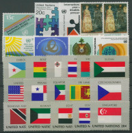 UNO New York Jahrgang 1981 Komplett Postfrisch (G14378) - Unused Stamps