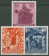 Liechtenstein 1962 Weihnachten Kirchenmotive 424/26 Postfrisch - Neufs