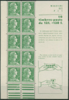 Frankreich 1955 Freimarken Marianne Heftchenblatt 1063 H-Bl. Postfrisch (C96356) - 1955-1961 Marianna Di Muller