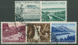 Schweiz 1954 Pro Patria Mönch Alberich Zwyssig Seen Flüsse 597/01 Gestempelt - Used Stamps