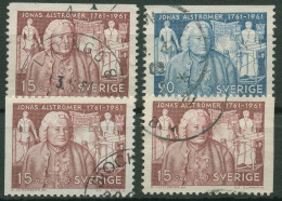 Schweden 1961 Weberei Jonas Alströmer 473/74 Gestempelt - Used Stamps