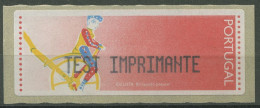 Portugal ATM 1992 Spielzeuge: TEST IMPRIMANTE, ATM 6 I Postfrisch - Automatenmarken [ATM]