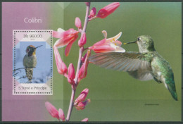 Sao Tomé Und Príncipe 2014 Vögel Kolibris Block 999 Postfrisch (C40458) - Sao Tome And Principe