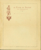 Carte Lettre FM Franchise Militaire Le Foyer Du Soldat Union Franco Américaine Y.M.C.A YMCA - Kaartbrieven