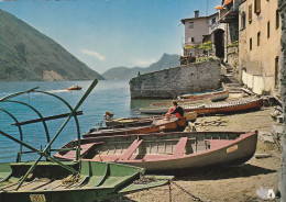 U5830 Gandria - Lago Di Lugano - Panorama - Barche Boats Bateaux / Non Viaggiata - Gandria 