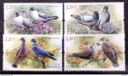 D14662  Pigeons - Colombes - China MNH - 0,95 (75-270) - Columbiformes