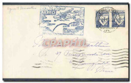 Lettre Azores To Marseille 22 5 1939 - Lettres & Documents