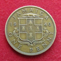 Jamaica 1 Penny 1940  Jamaique Jamaika #0 W ºº - Giamaica