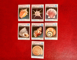 NICARAGUA 1988 7v Neuf MNH Mi 2887 / 2893 Conchas Shells Muscheln Conchoglie - Conchas