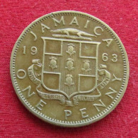 Jamaica 1 Penny 1963  Jamaique Jamaika #2 W ºº - Jamaique