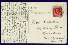 Ref 1639 - 1916 Postcard Susan's Bay Freetown Sierra Leone To New Zealand Rare Destination - Sierra Leona (...-1960)