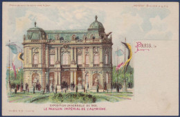 CPA Transparente à Regarder à La Lumière Système Non Circulé Météor Paris Exposition 1900 - Hold To Light