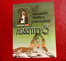 NICARAGUA 1985 Bloc 1v Neuf MNH Mi Bl 166 YT BF 174 Perro Dog Pet Cão Hund Cane - Honden