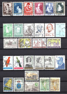Belgique 1961 à 1965  88 Timbres Différents  2,50 €    (cote 33,15 €  88 Valeurs) - Used Stamps