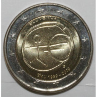 SLOVENIE - 2 EURO 2009 - EMU - SUPERBE A FLEUR DE COIN - Slovénie