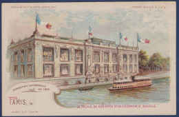 CPA Transparente à Regarder à La Lumière Système Non Circulé Météor Paris Exposition 1900 - Hold To Light