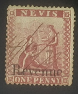 Nevis Revenue 1878 - San Cristóbal Y Nieves - Anguilla (...-1980)