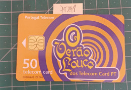 PORTUGAL USED PHONECARD PT298 CRAZY SUMMER - Portogallo