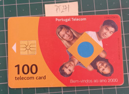 PORTUGAL USED PHONECARD PT271 YEAR 2000 - Portugal