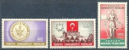 1960 TURKEY YASSIADA LAWSUIT HEARINGS MNH ** - Unused Stamps