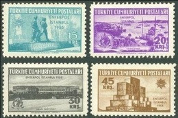 1955 TURKEY THE GENERAL ASSEMBLY OF THE INTERNATIONAL CRIMINAL POLICE MNH ** - Unused Stamps