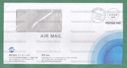 JAPAN 2021 - Air Mail Cover / Letter With POSTAGE PAID Franking Cancellation Sent From TOKYO To PHILIPPINES - As Scan - Luchtpost