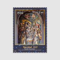 O) 2022 PERU, CHRISTMAS, PROCESSIONAL ALTARPIECE - MUSEUM OF THE SANTO DOMINGO CONVENT OF LIMA, ART, MNH - Pérou