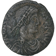 Constans, Centenionalis, 348-350, Lugdunum, Bronze, TB+, RIC:96 - L'Empire Chrétien (307 à 363)