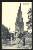 AK Soest, Kirche Mit Dem Schiefen Turm  - Soest