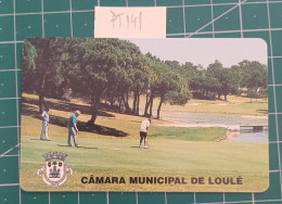 PORTUGAL USED PHONECARD PT141 LOULE GOLF FIELD - Portogallo