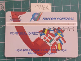 PORTUGAL PHONECARD USED TP36R PORTUGAL DIRECTO - Portogallo