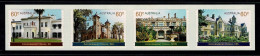 Australia 2013 Government Houses  Set Of 4 Self-adhesives MNH - Ongebruikt