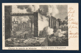 Champ De Bataille De Waterloo. Château Et Ferme D' Hougoumont. 1902 - Waterloo